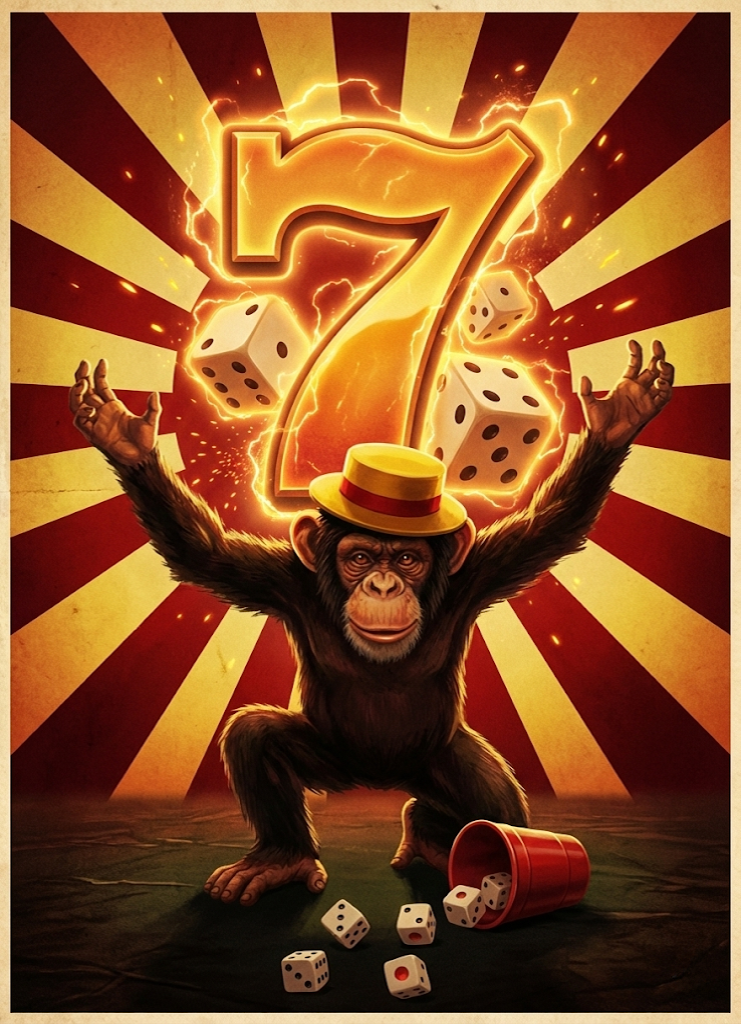 Lucky 7 Monkey